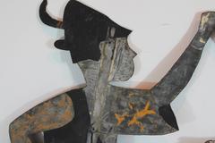 Folk Art Barn Dance Advertising Silouhettes