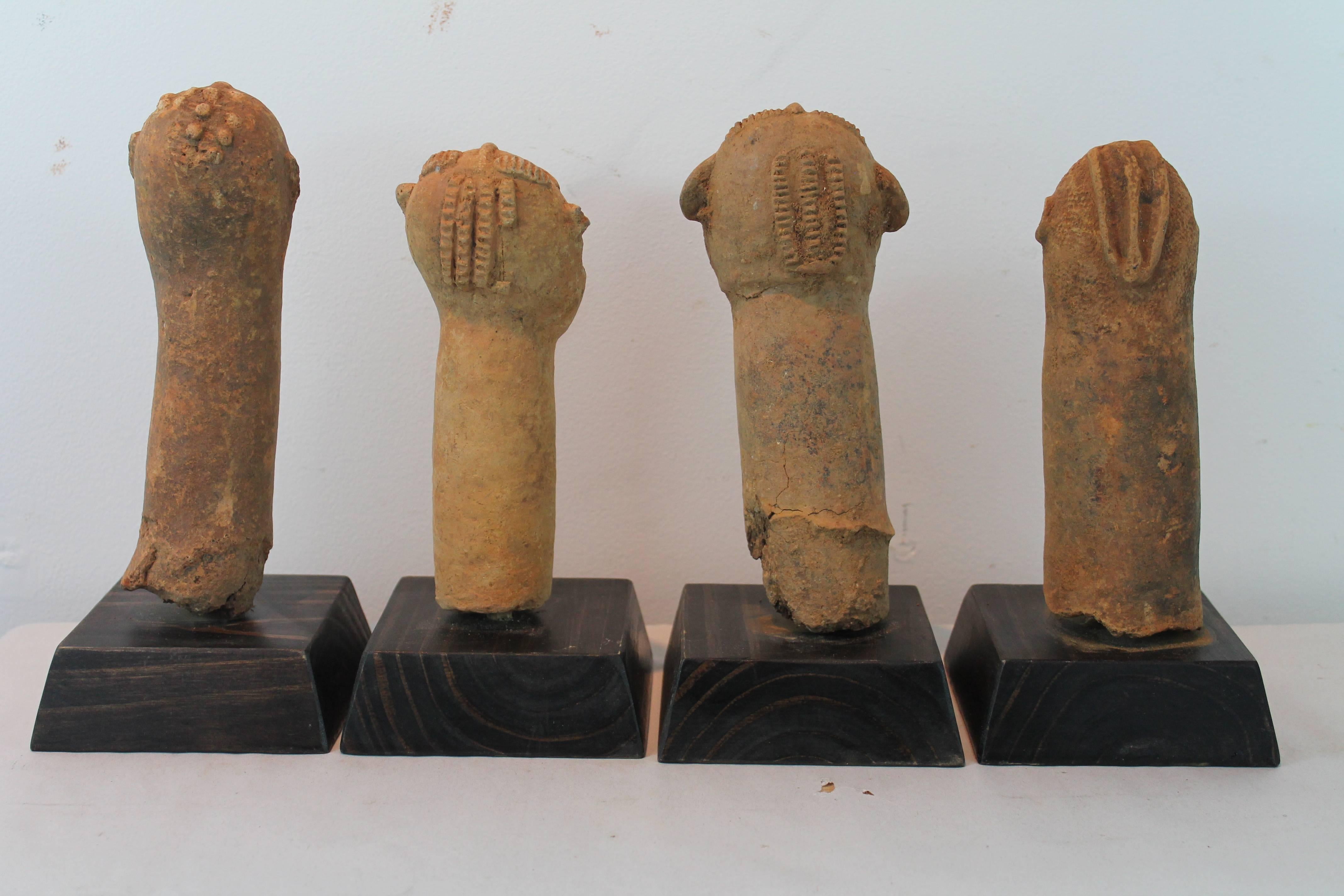 Nigerien Bura Terracotta Heads For Sale