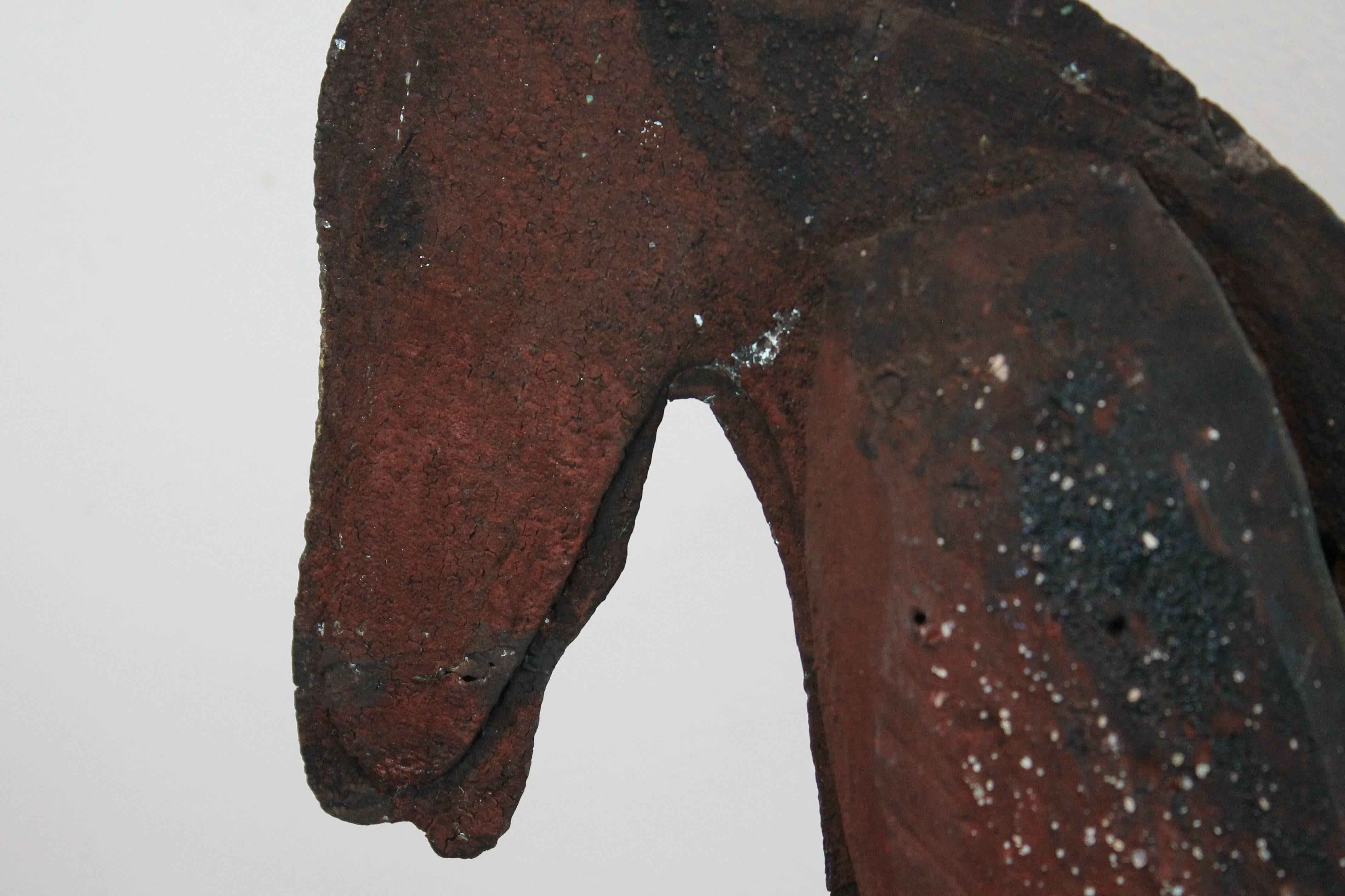 American Folk Art 19th Century Horse Weathervane For Sale