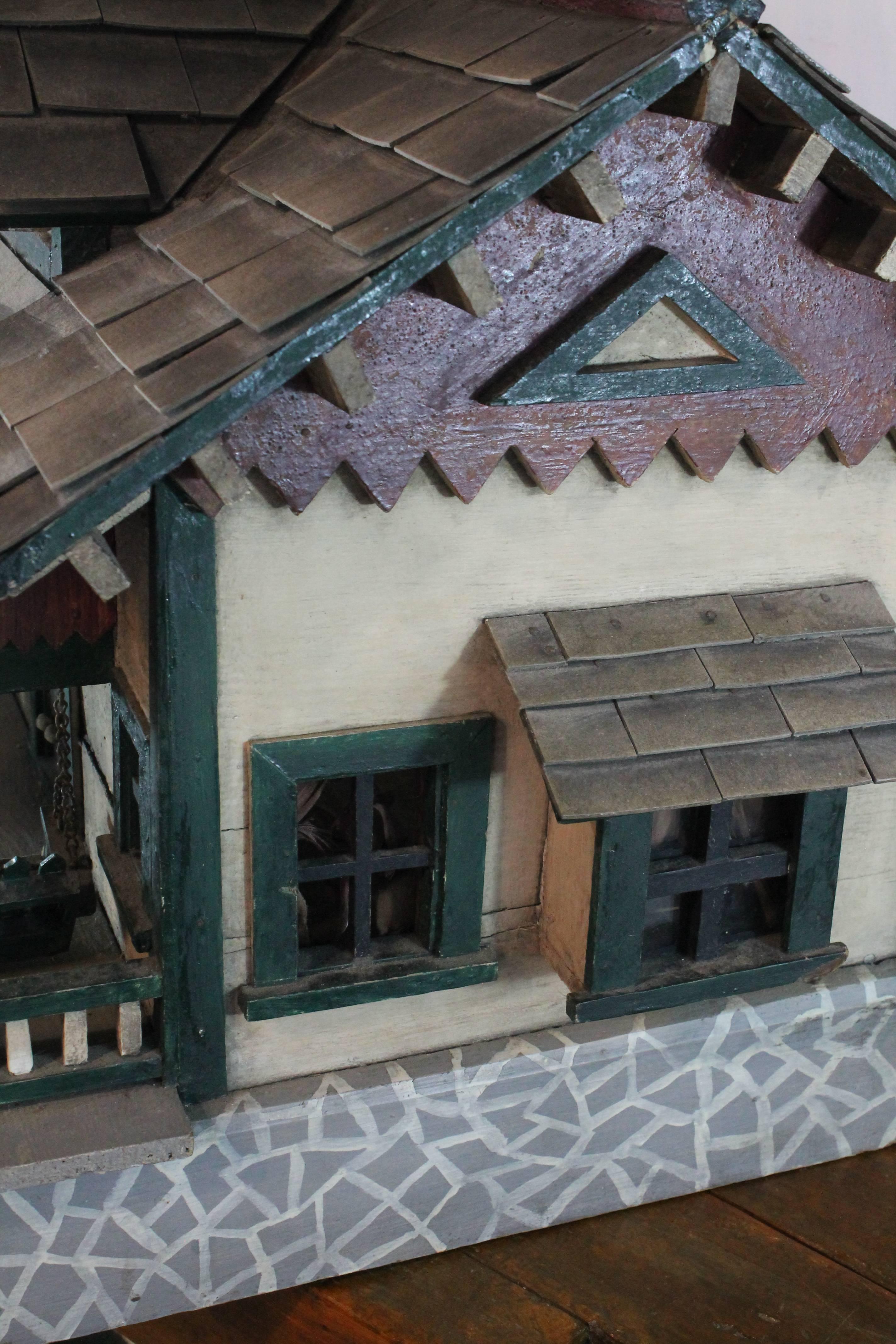 Early 20th Century Folk Art Architectural Model For Sale 3