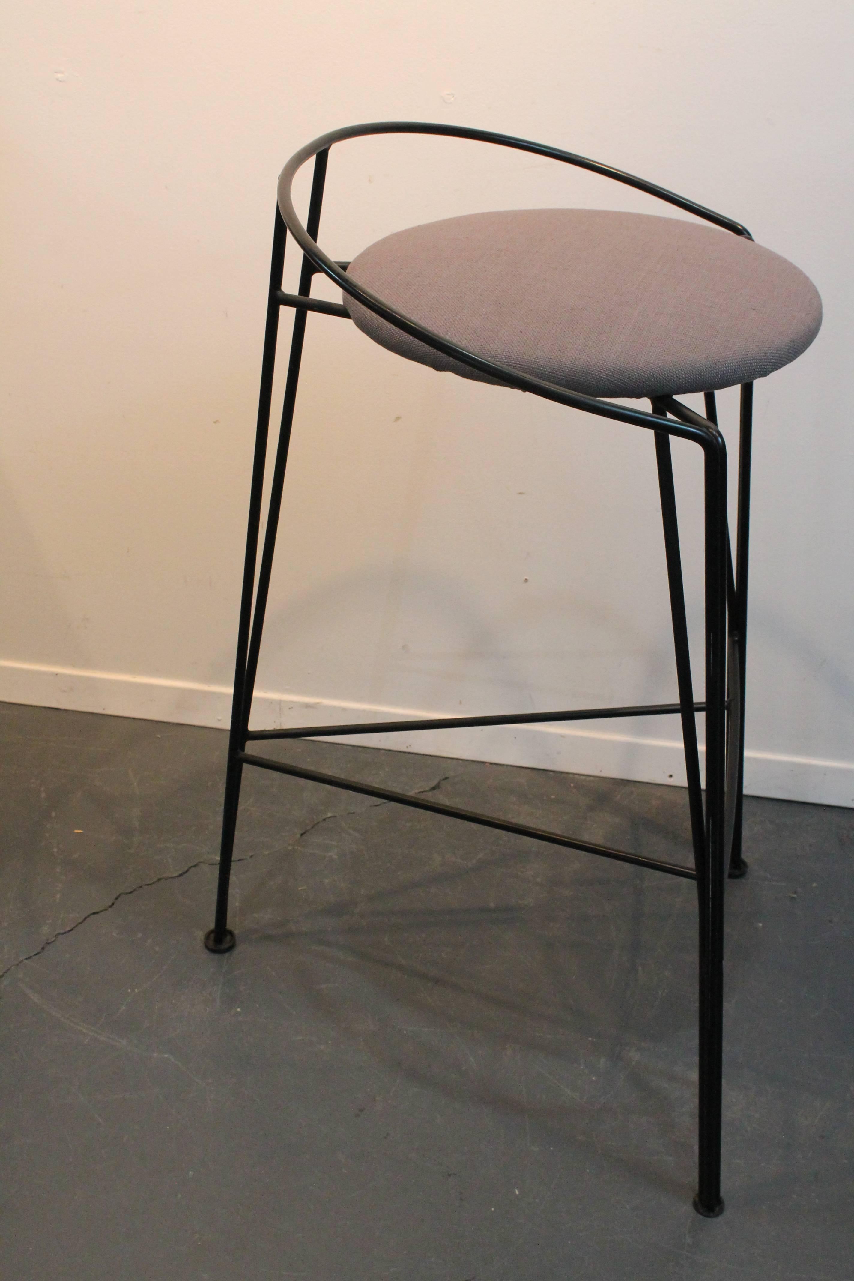 Late 20th Century Set of Four Postmodern Pascal Mourgue Barstools