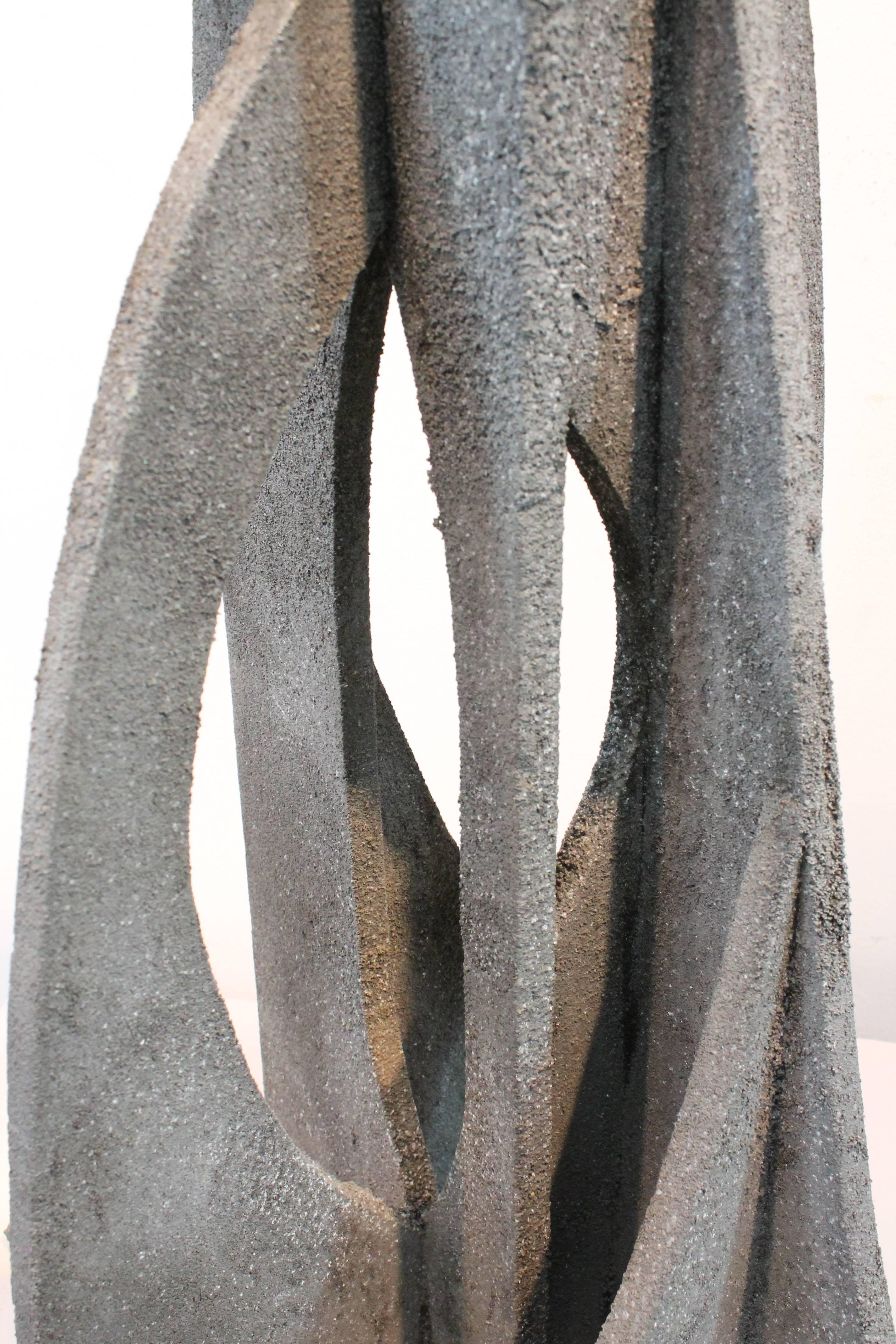 Mid-Century Modernist Angular Sculpture For Sale 1