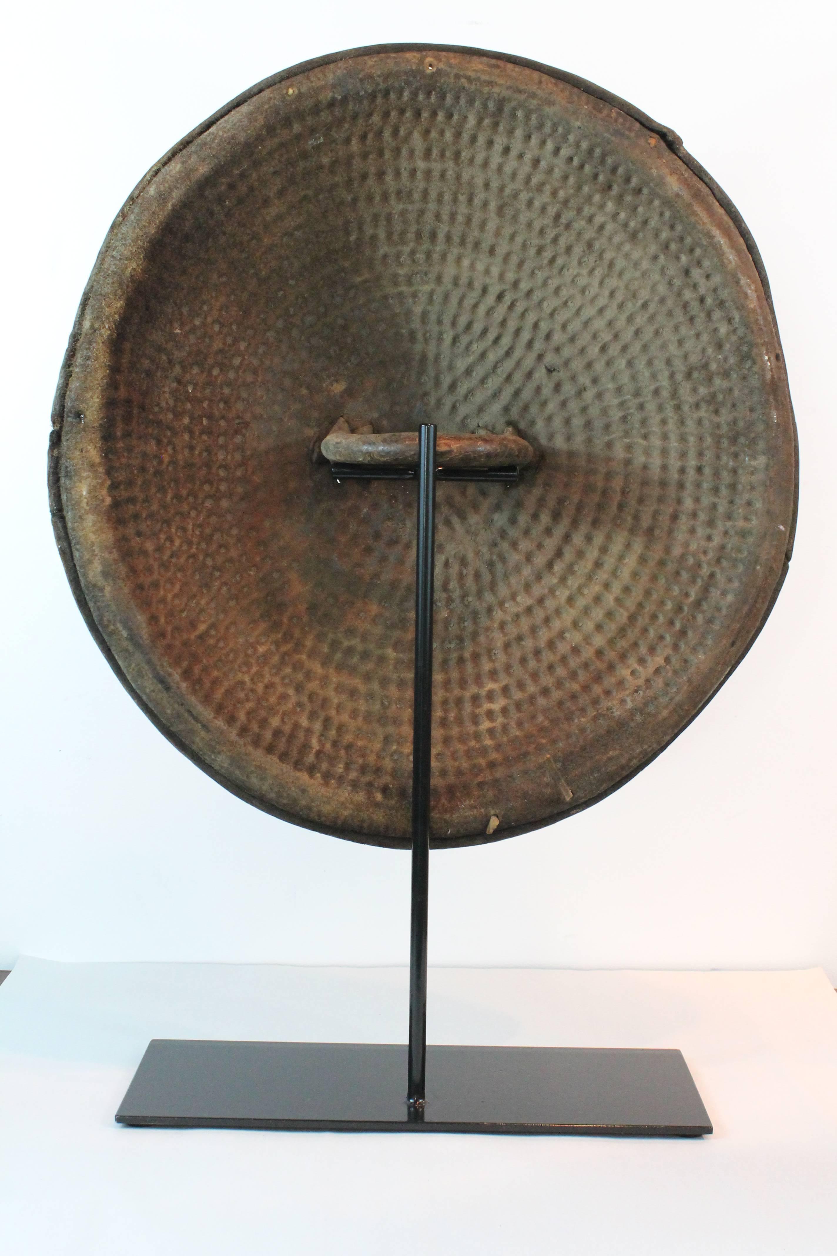 Tribal Ethiopian Shield on Stand For Sale