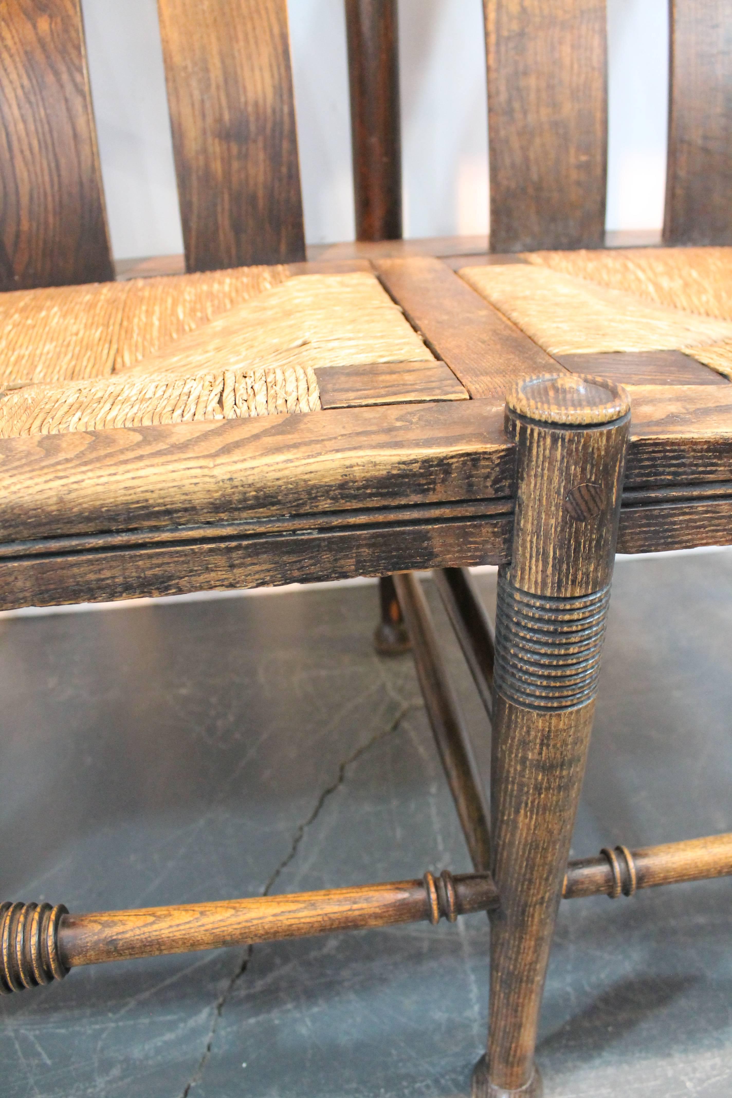 Arts and Crafts C.1900 William Birch Settle For Sale
