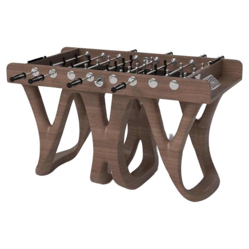 Elevate Customs Draco Foosball Tables / Solid Walnut Wood in 5' - Made in USA