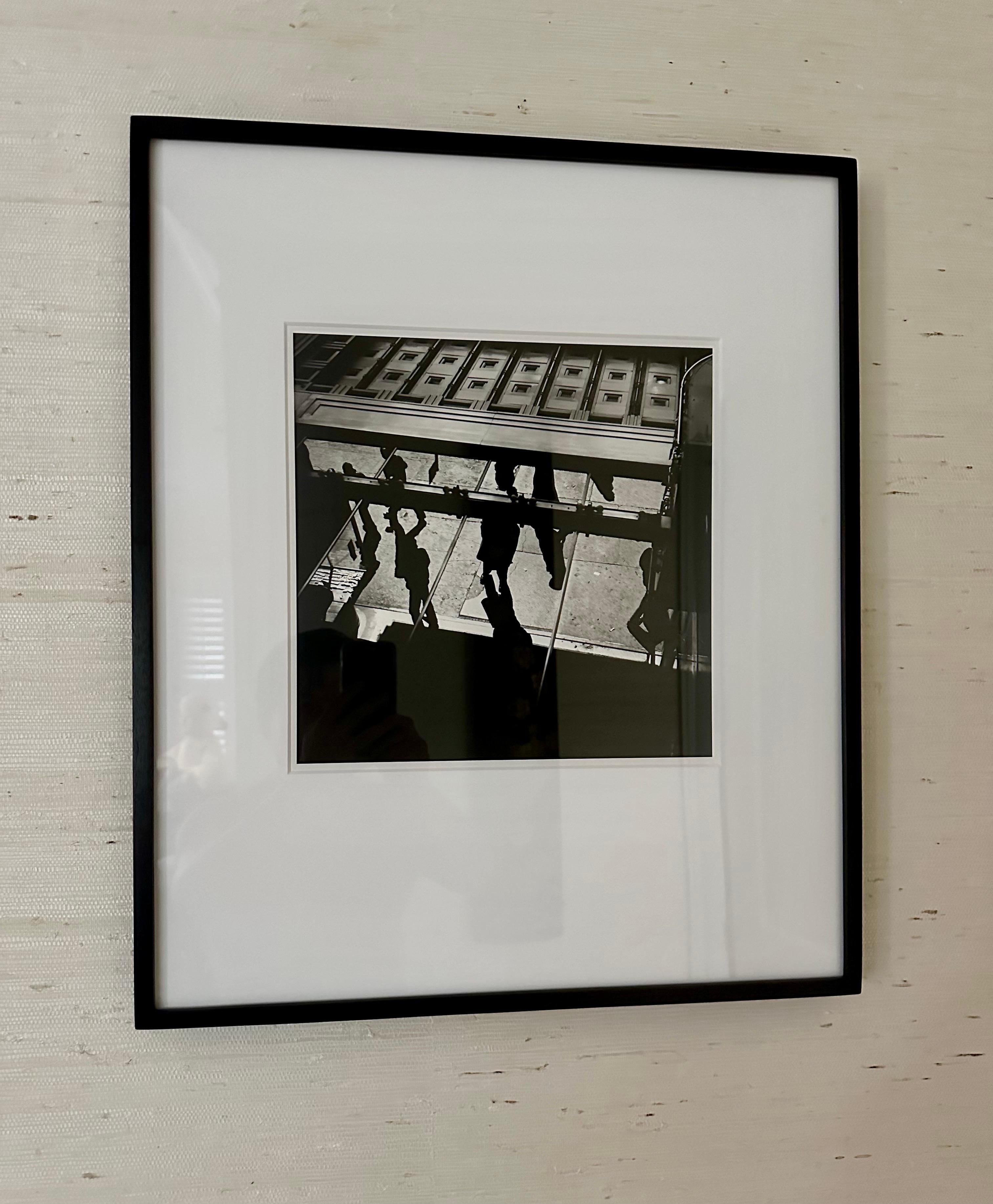 Wood Framed Street Photograph by Vivian Maier Editioned with Provenance For Sale