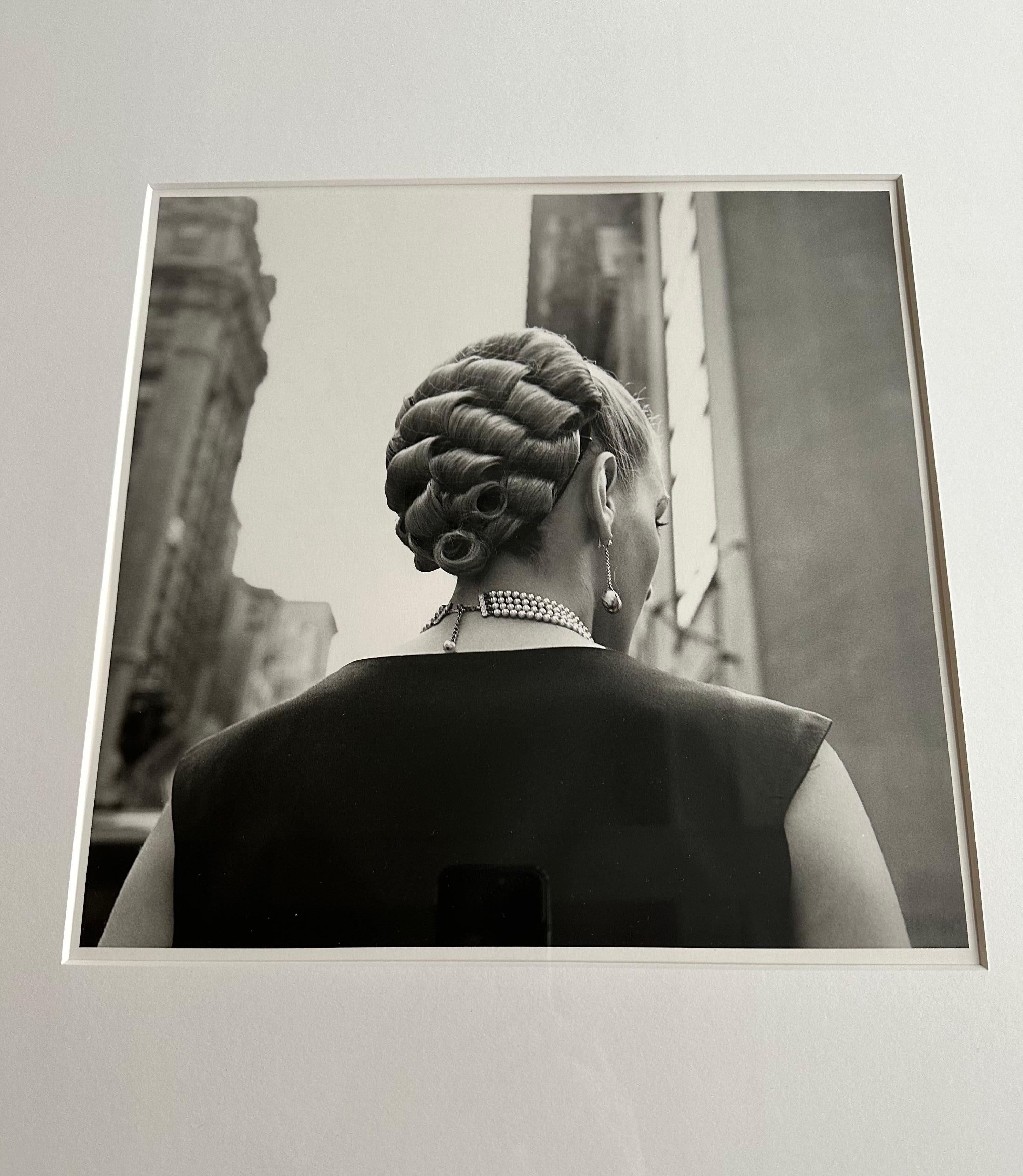 Mid-20th Century Framed Street Photograph by Vivian Maier Editioned with Provenance For Sale