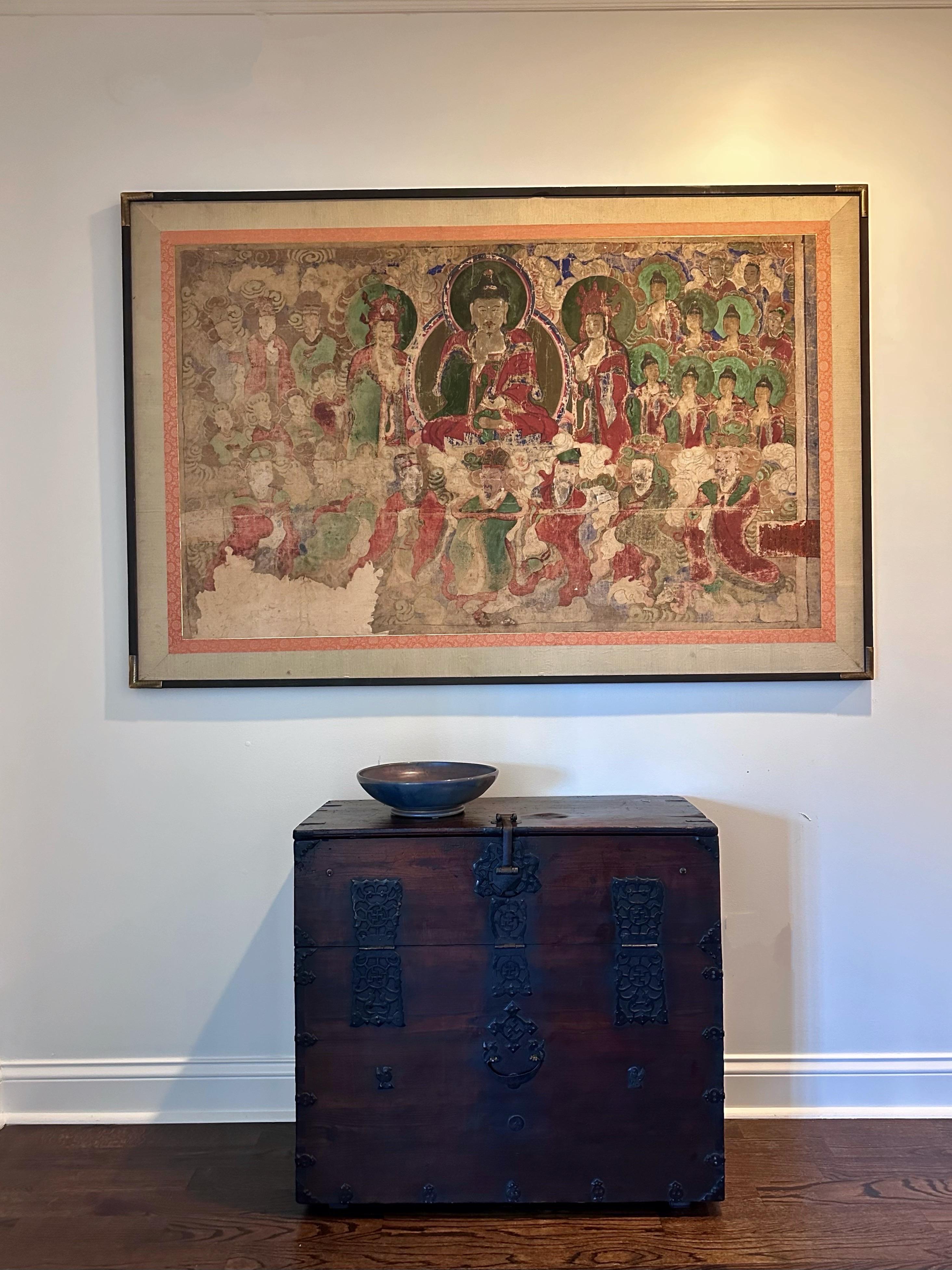 Rare Antique Korean Nothern Bandaji from Hwanghae Do For Sale 10