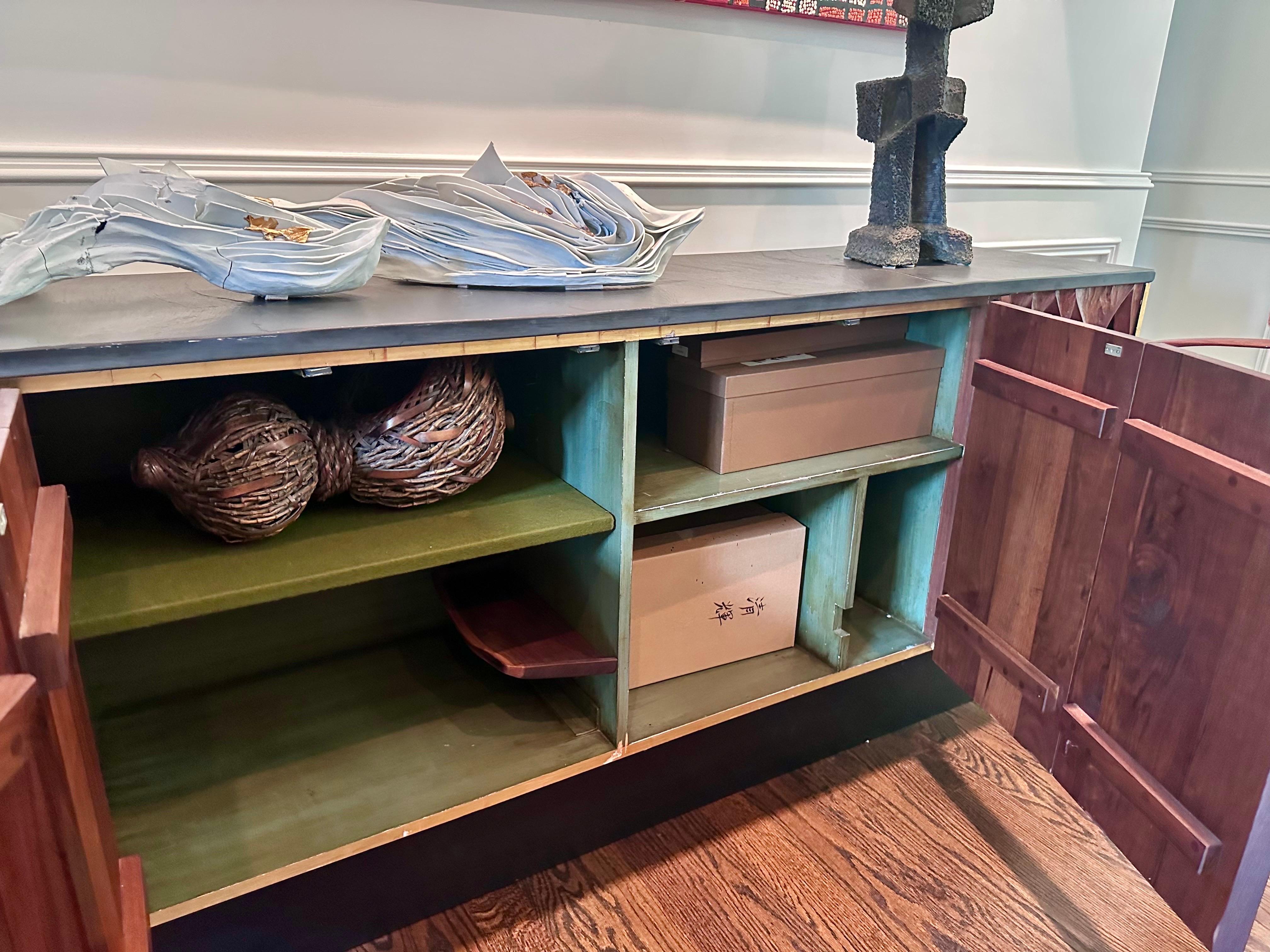 Cabinet Credenza Phillip Lloyd Powell and Paul Evans For Sale 3