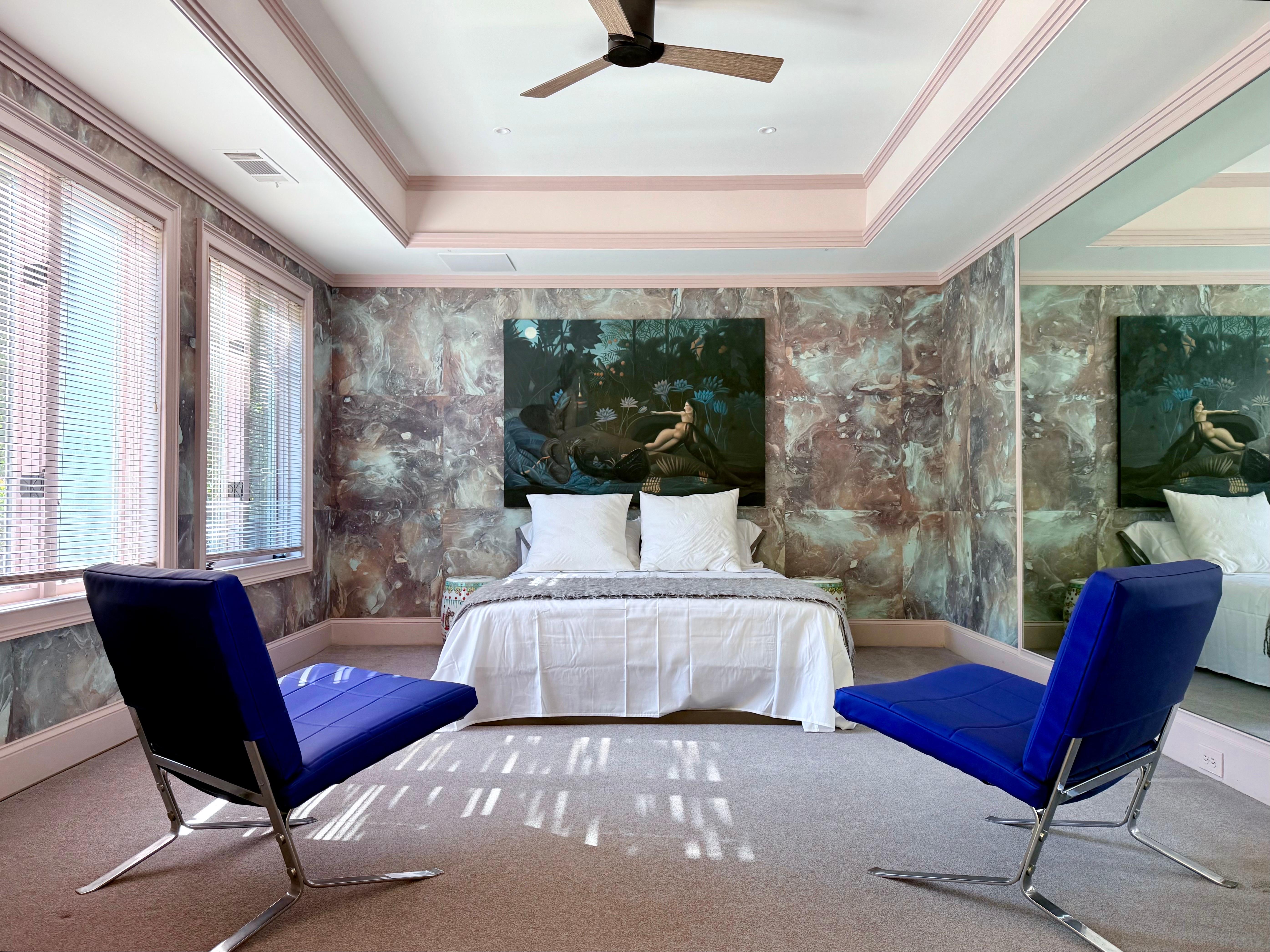 Peinture à l'huile sur toile de Yang Qian en vente 7