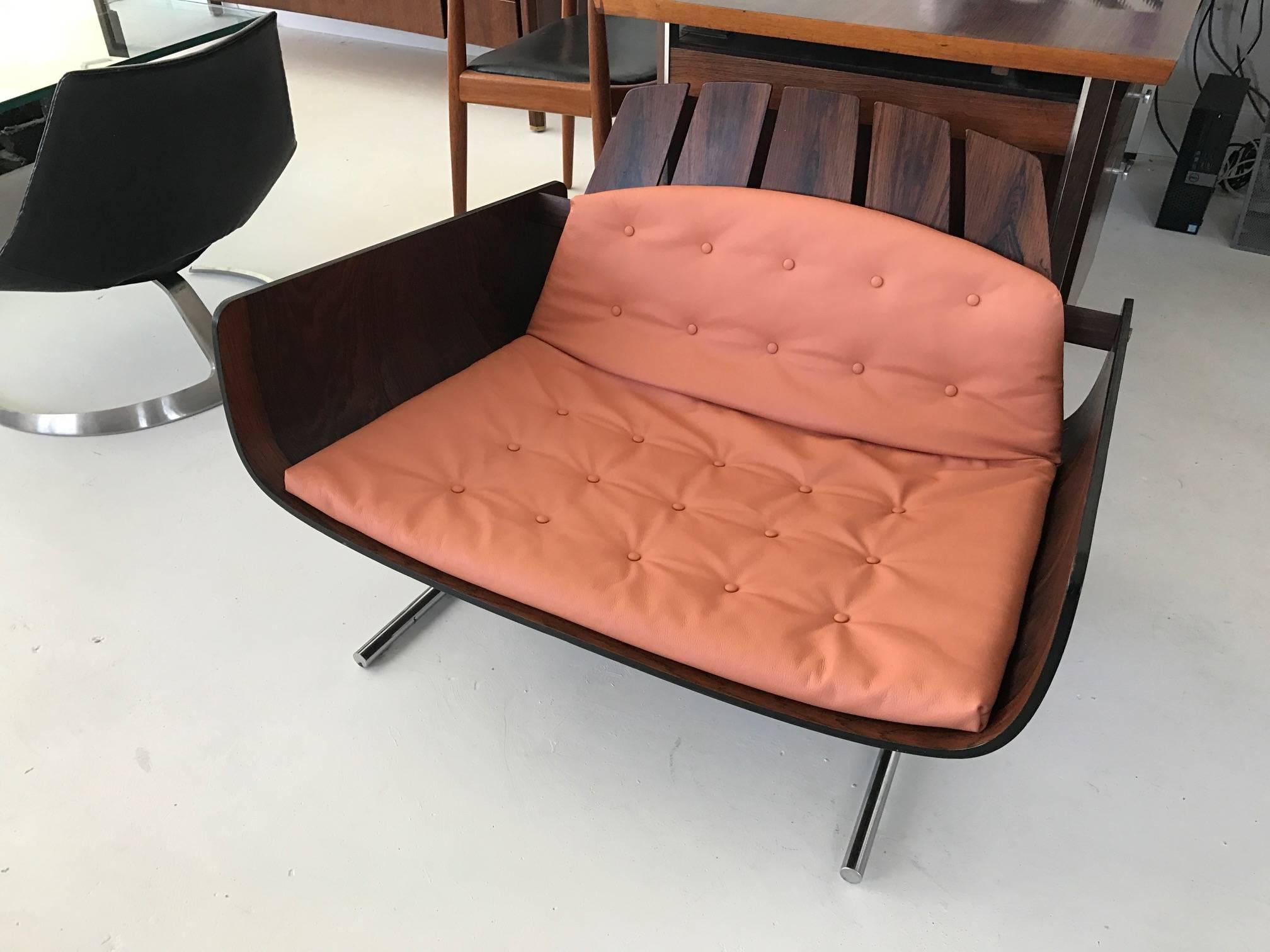Pièce rare du design moderne brésilien, la chaise longue 