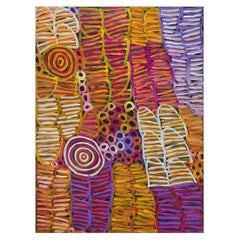 Contemporary Australian Aboriginal painting by Minnie Pwerle
