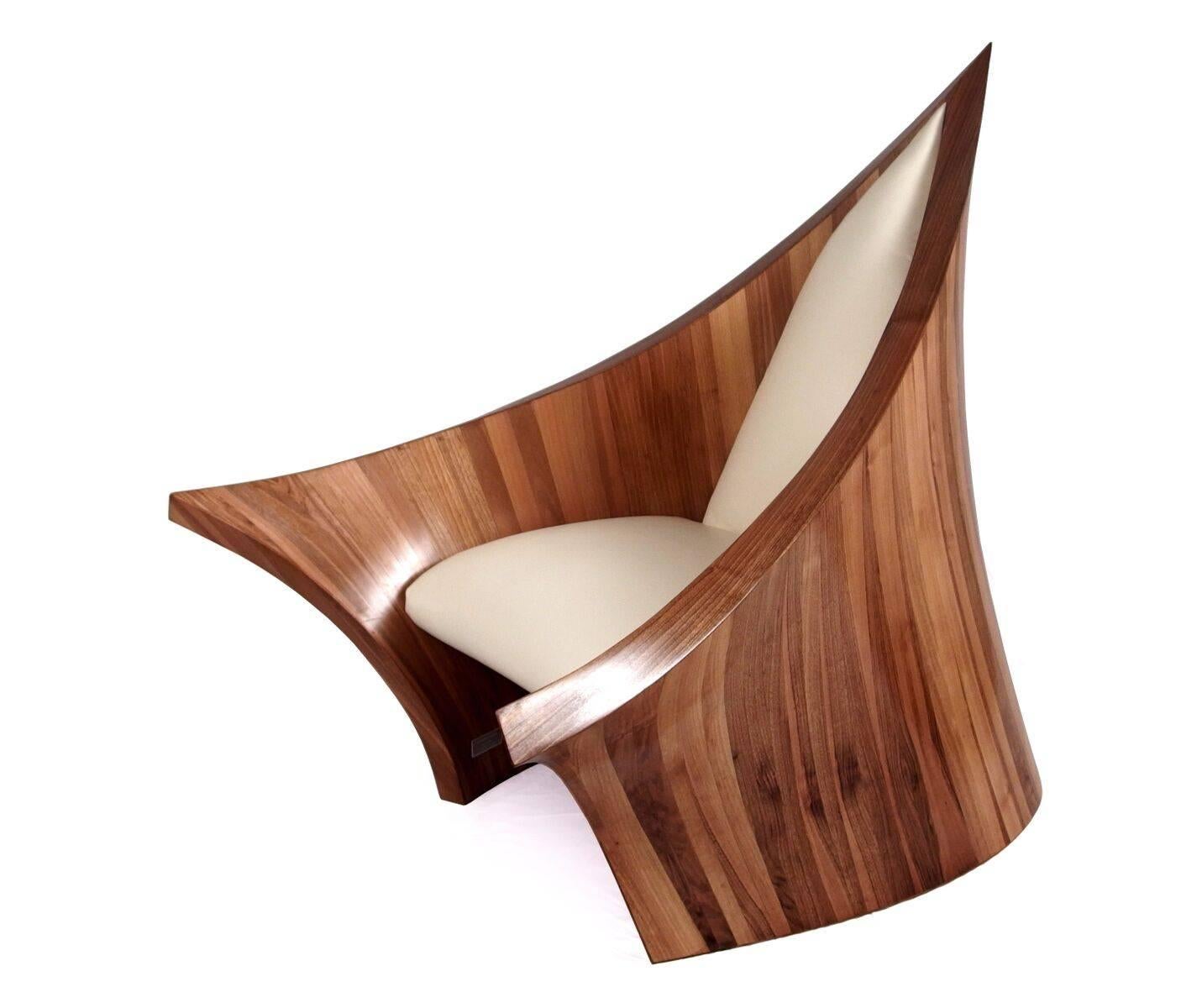 Organic Modern New Medieval Chair by Massimo Farina