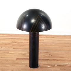 Rare Stenciled Bronze Mushroom Lamp by Karl Springer