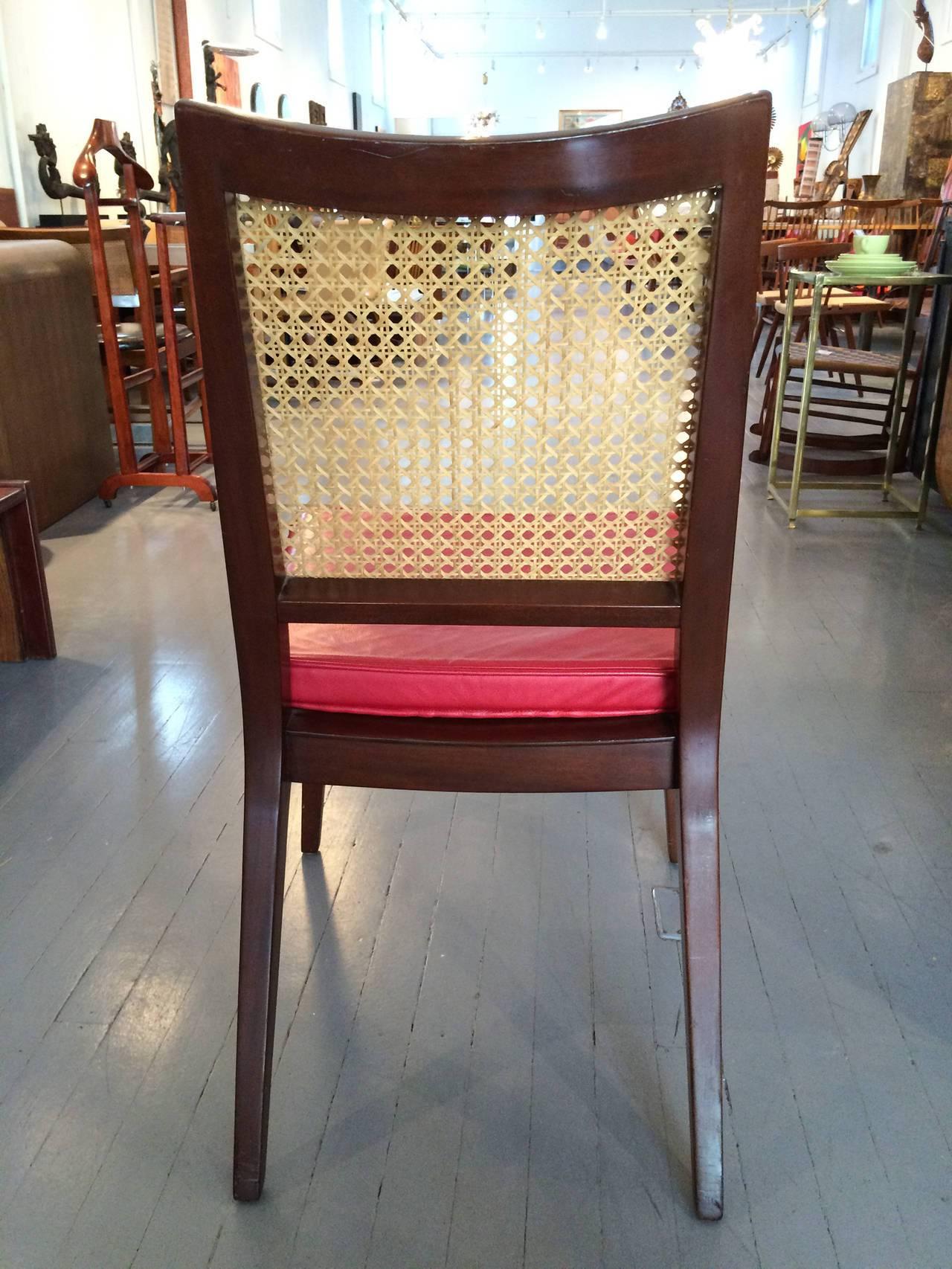Pair of Side Chairs by Edward Wormley for Dunbar In Good Condition In Atlanta, GA