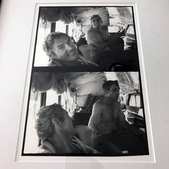 Photograph of Neal Cassady and Timothy Leary by Allen Ginsberg