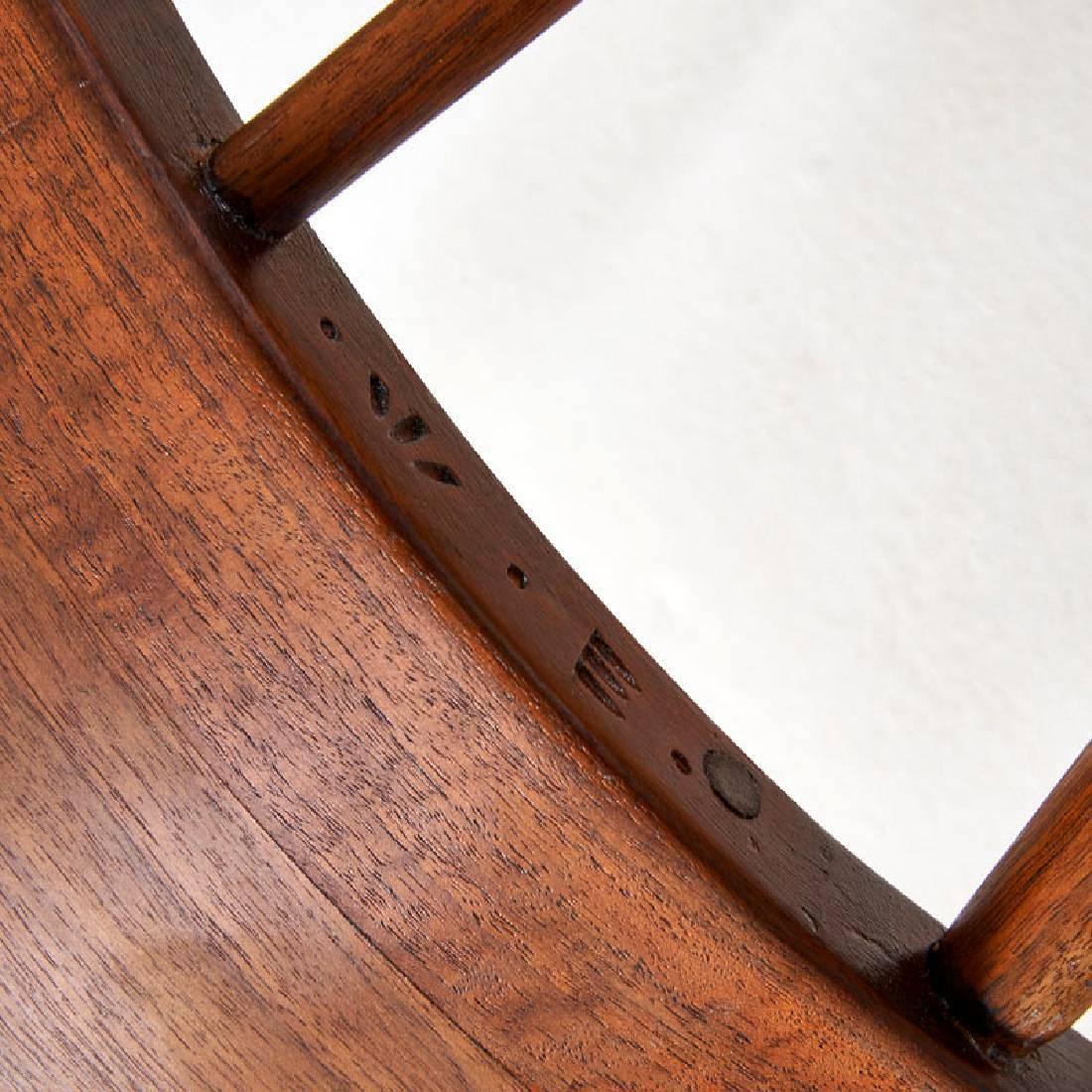 Mid-20th Century Rare Pair of Walnut Captain Chair by Wharton Esherick For Sale