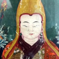 Antique Framed Tibetan Thangka
