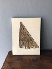 Framed Pre-Columbian Textile Fragment from Chancay Culture