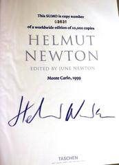 "The Big Nude" Sumo Book with Stand Helmut Newton