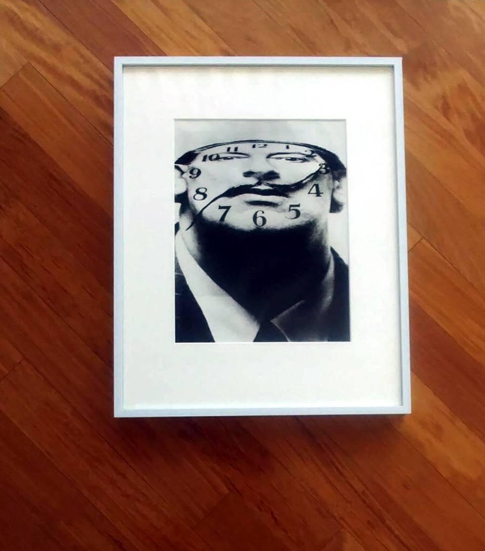 Artist: Philippe Halsman (1906-1979)
Medium: Gelatin Silver Print
Title: Dali Clockface
Date: 1953; Printed in 1981 as part of the ten-piece Dali Portfolio by Stephen Gersh and the Neikrug Press under the supervision of Halsman's widow