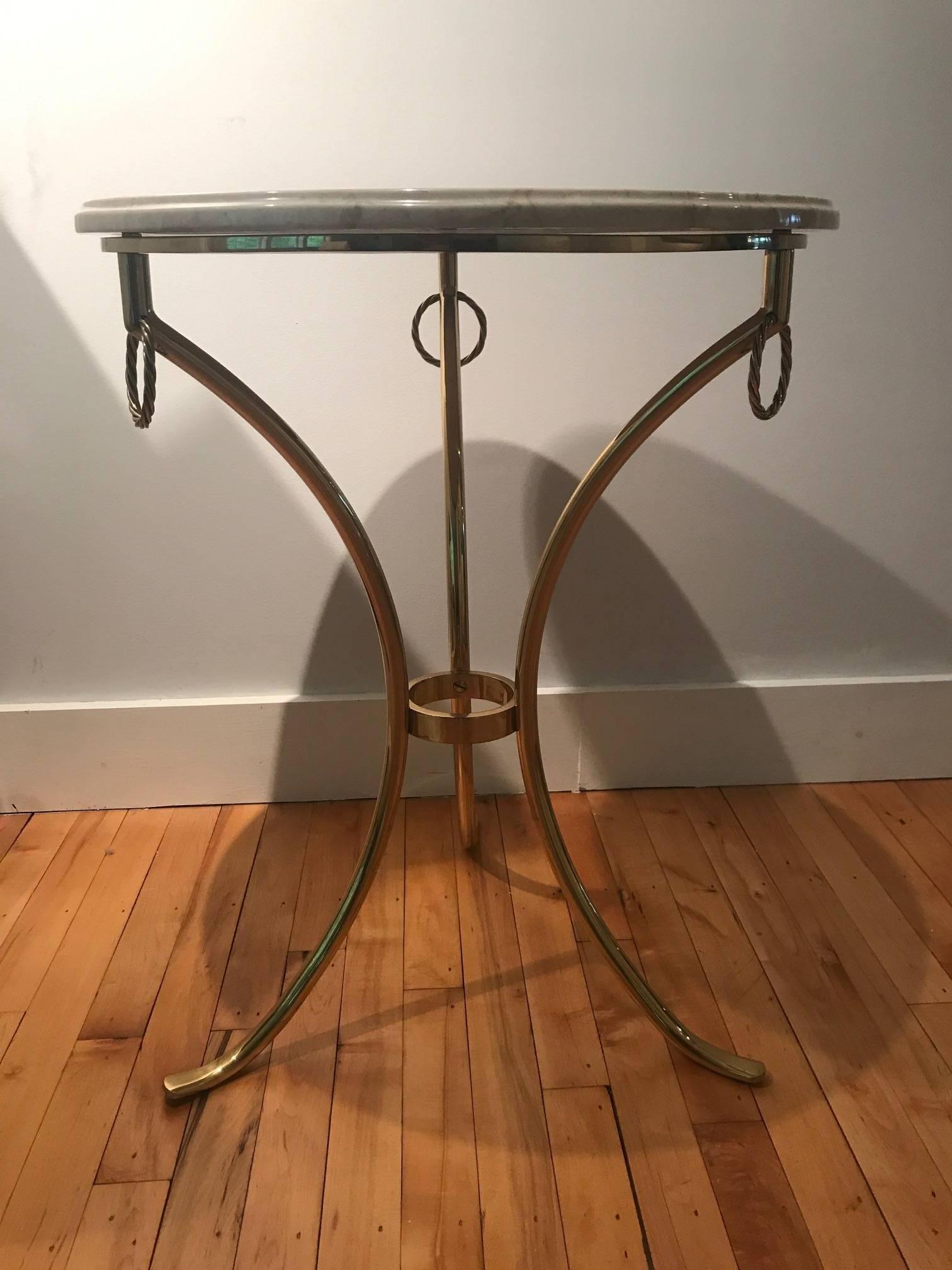 American Classical Gueridon Side Table by Paul M. Jones Documented