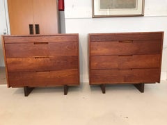 Pair of Dovetailed Dressers by George Nakashima