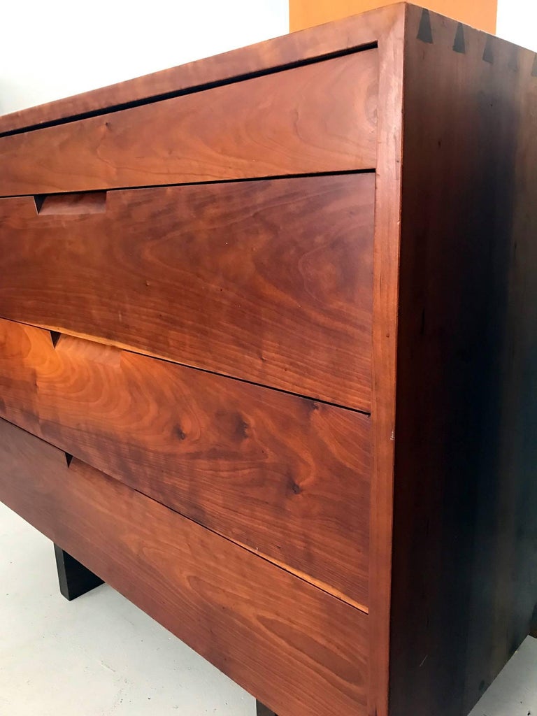 Pair of Dovetailed Dressers by Nakashima For Sale at 1stdibs