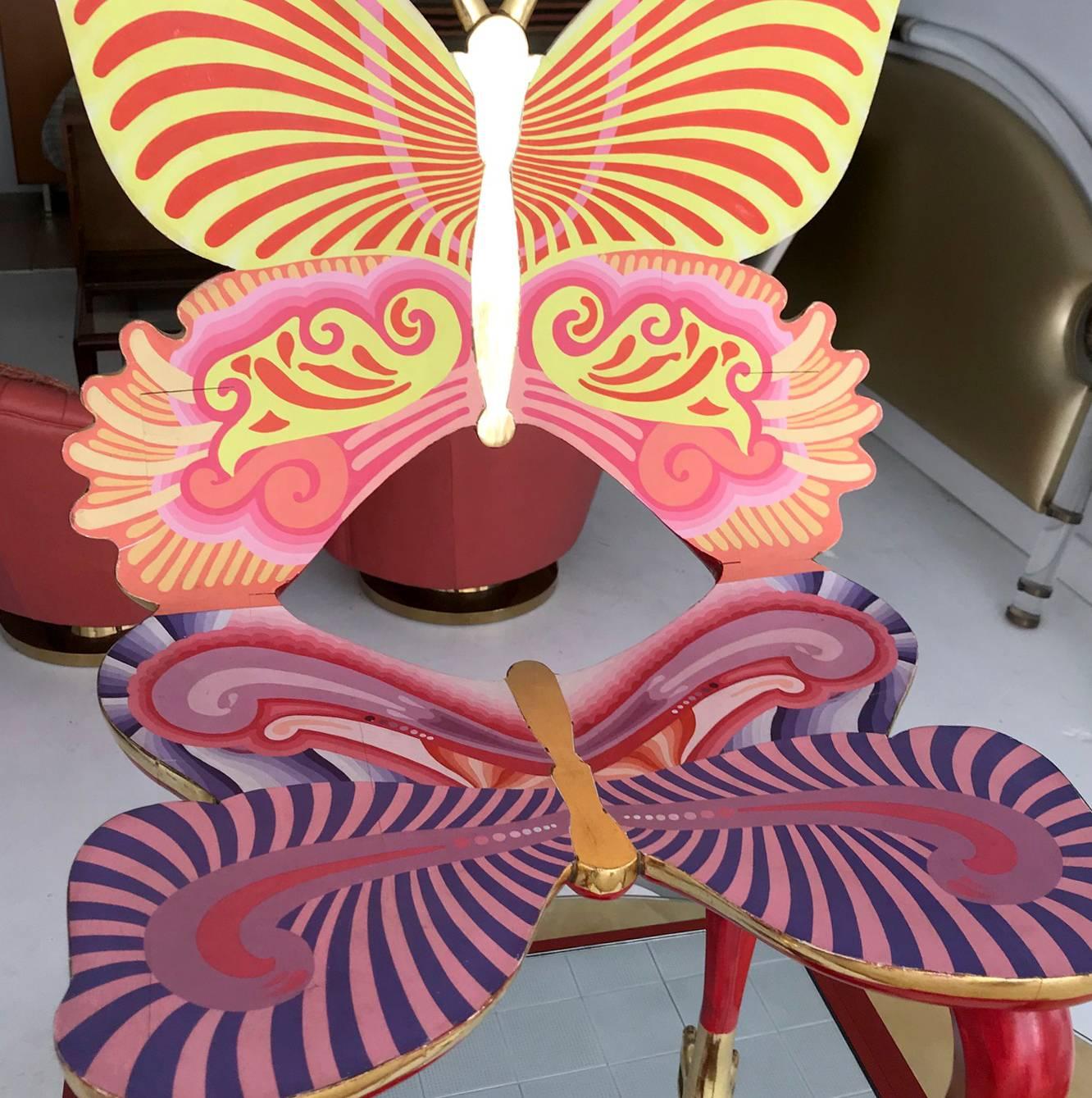 Sculptural Butterfly Chair by Pedro Friedeberg In Good Condition In Atlanta, GA