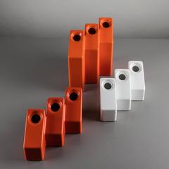 Set of Three Ceramic Pieces by Enzo Bioli for II Picchio, Italy, 1960s