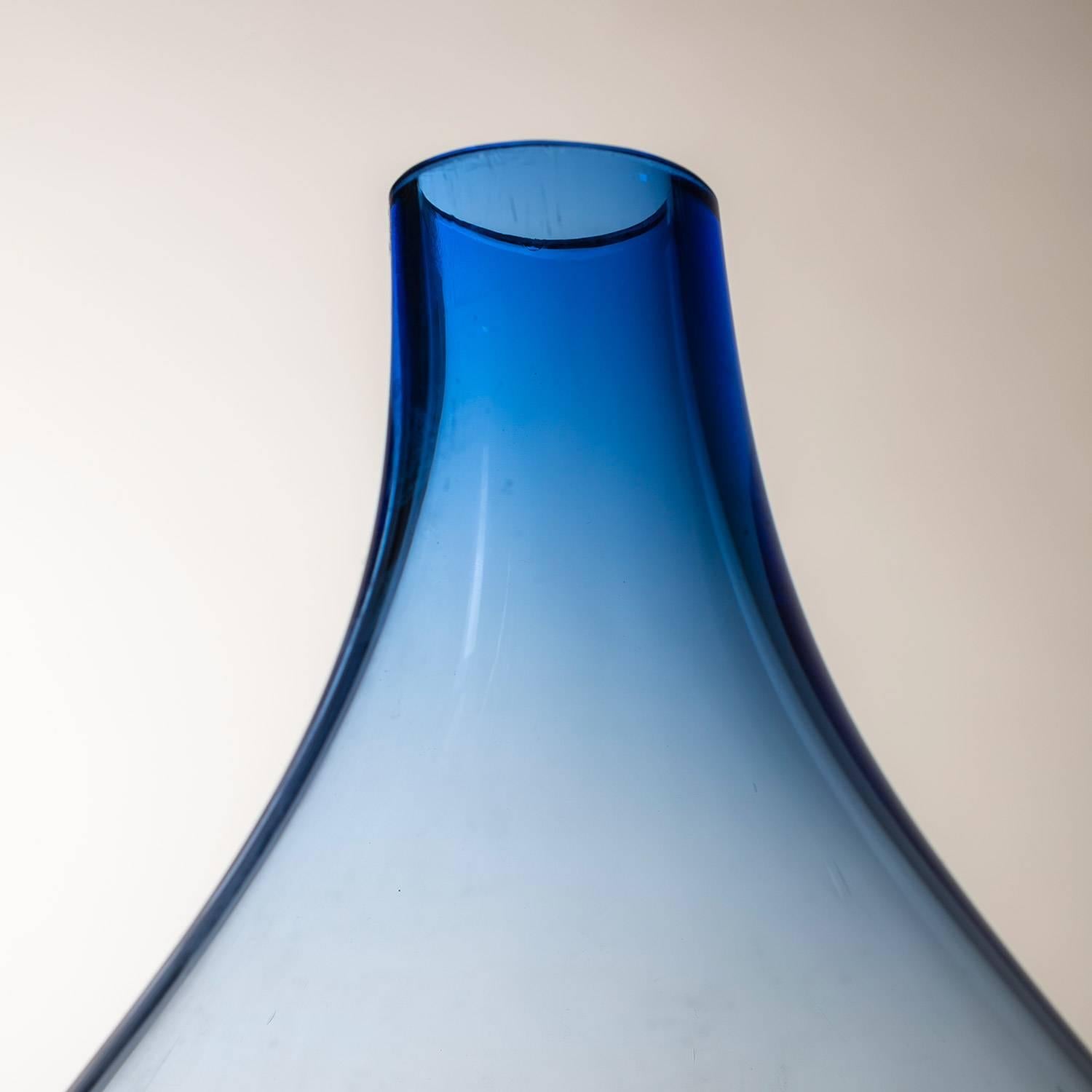 Set di tre vasi in vetro di Murano di Toni Zuccheri, Italia, anni '70 in vendita 1