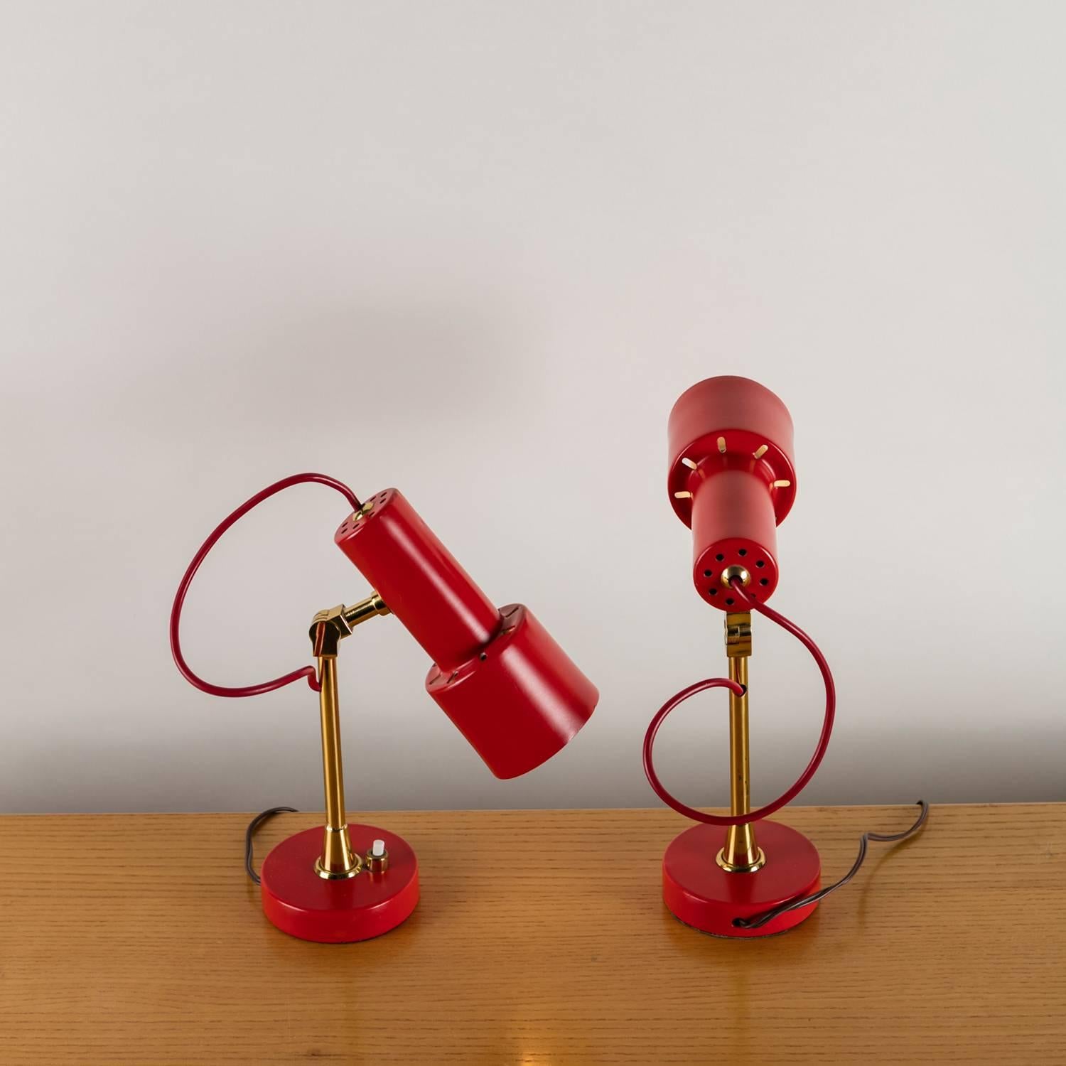 Pair of Table Lamps by Stilux In Excellent Condition In Milan, IT