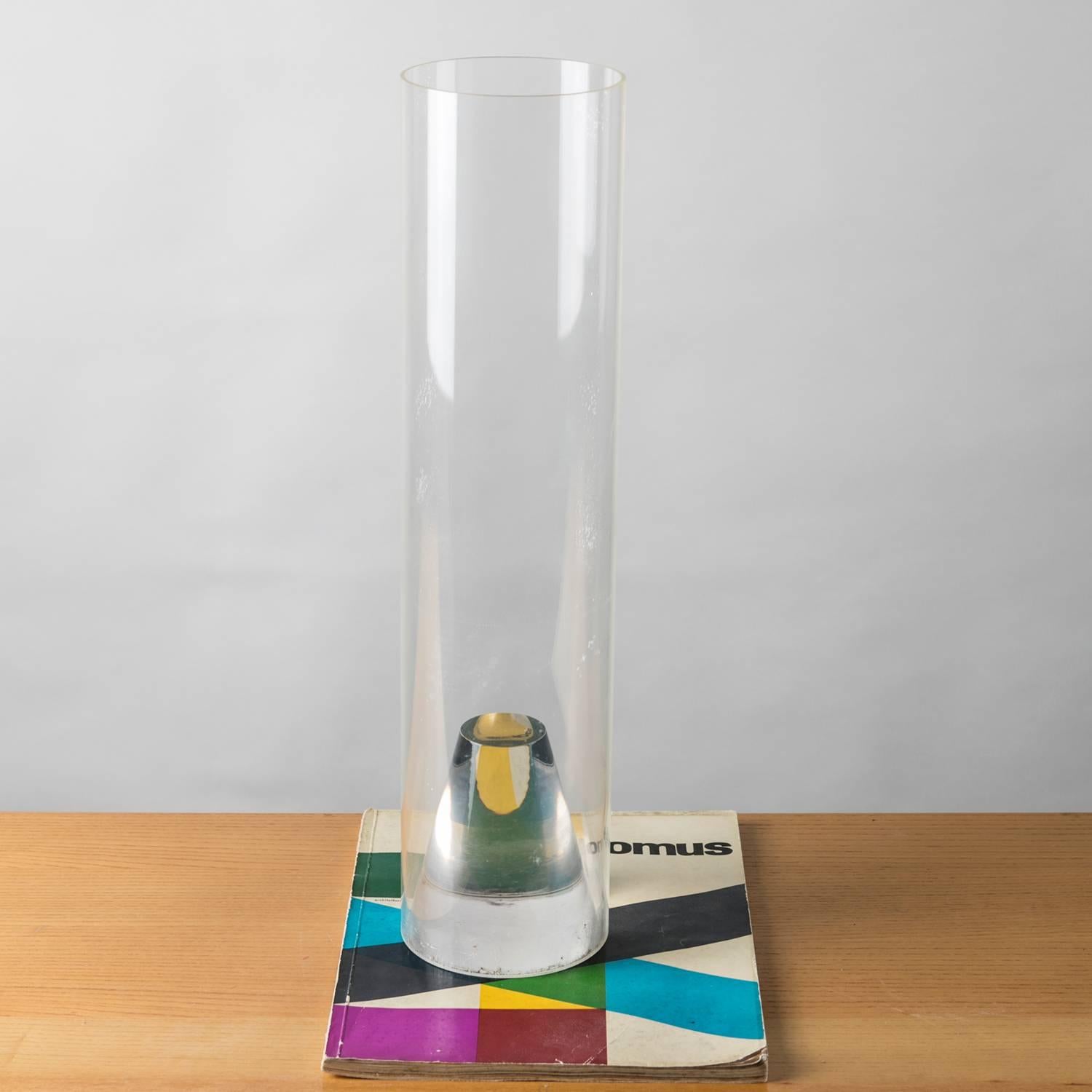 Plexiglass Prototype Vase by Carla Venosta, Italy, 1970s For Sale 1