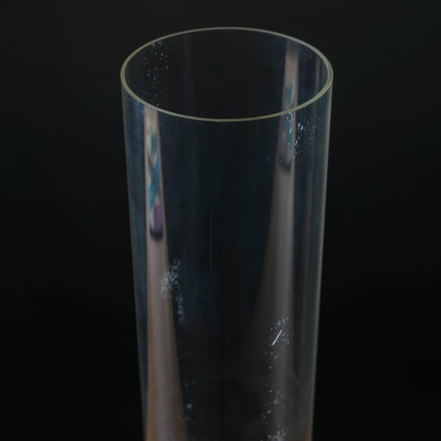 Plexiglass Prototype Vase by Carla Venosta, Italy, 1970s In Good Condition For Sale In Milan, IT