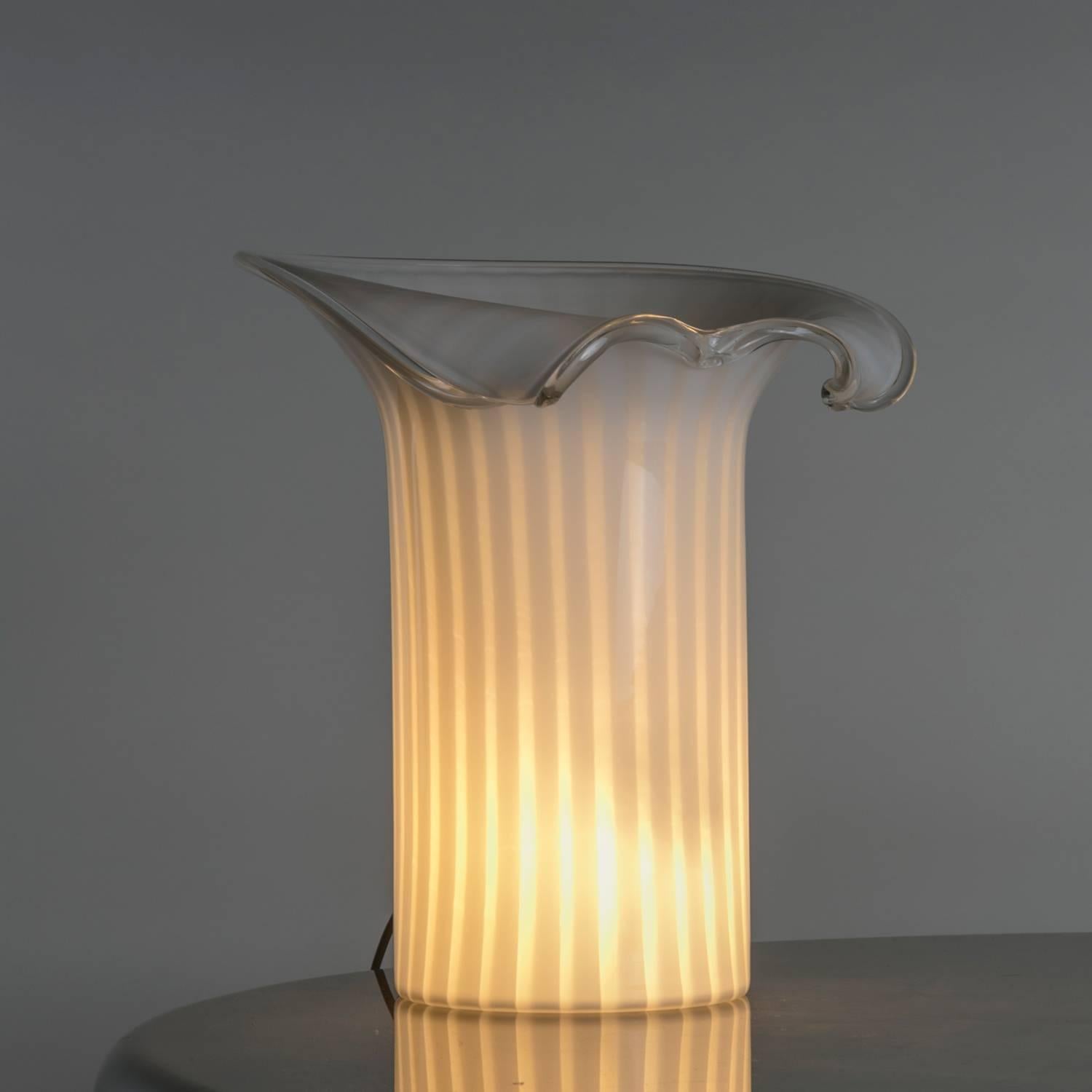 Murano Table Lamp In Excellent Condition In Milan, IT