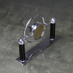 Orologio da tavolo in argento di Christofle