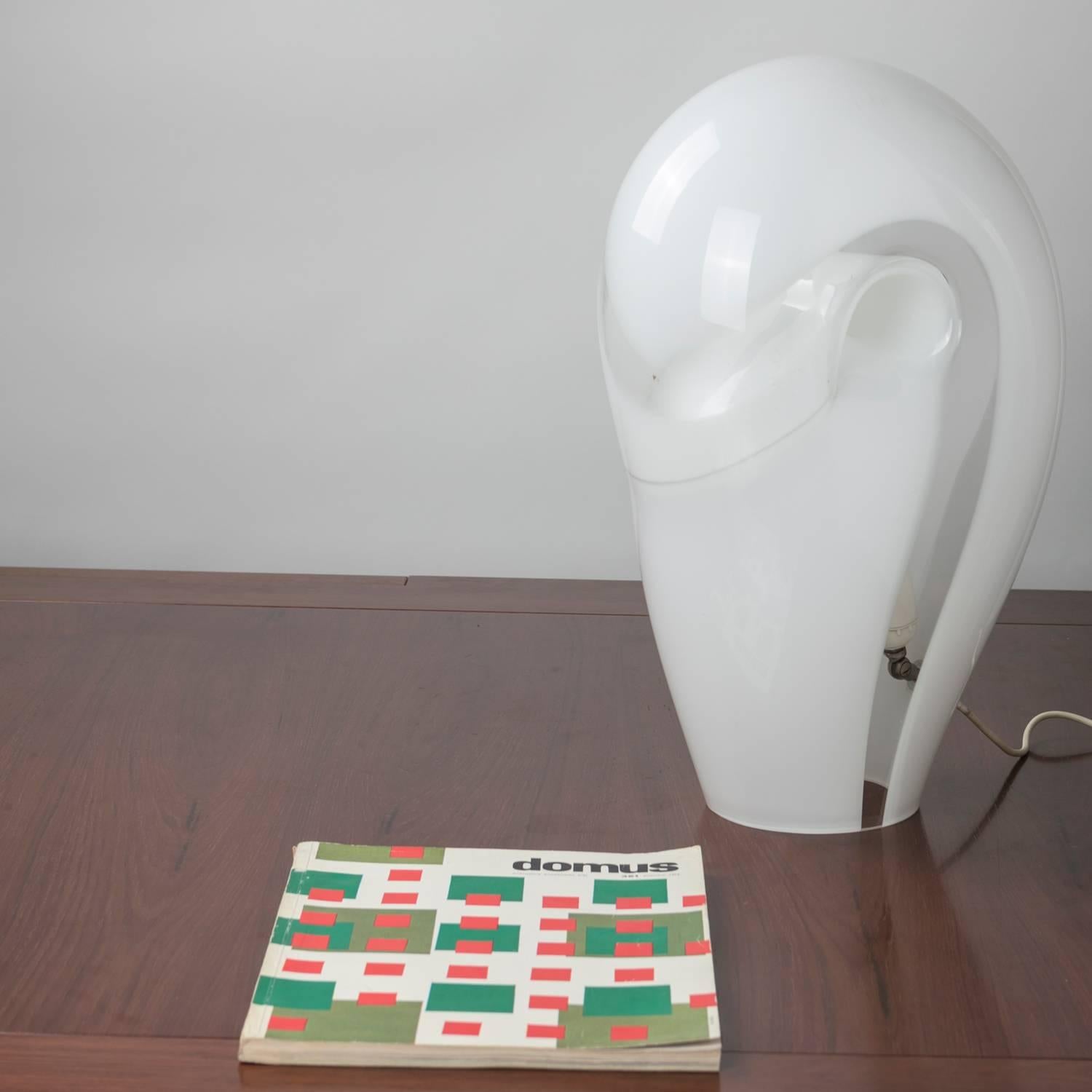 Murano Glass Table Lamp by La Murrina, Italy, 1970s For Sale 3