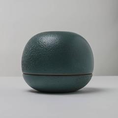 Glazed Ceramic Vase by Franco Bucci for Laboratorio Pesaro, Italy, 1970s