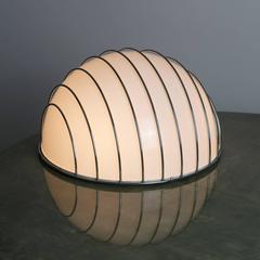 "Griglia" Metal Table Lamp by Adalberto Dal Lago for Esperia, Italy, 1970s