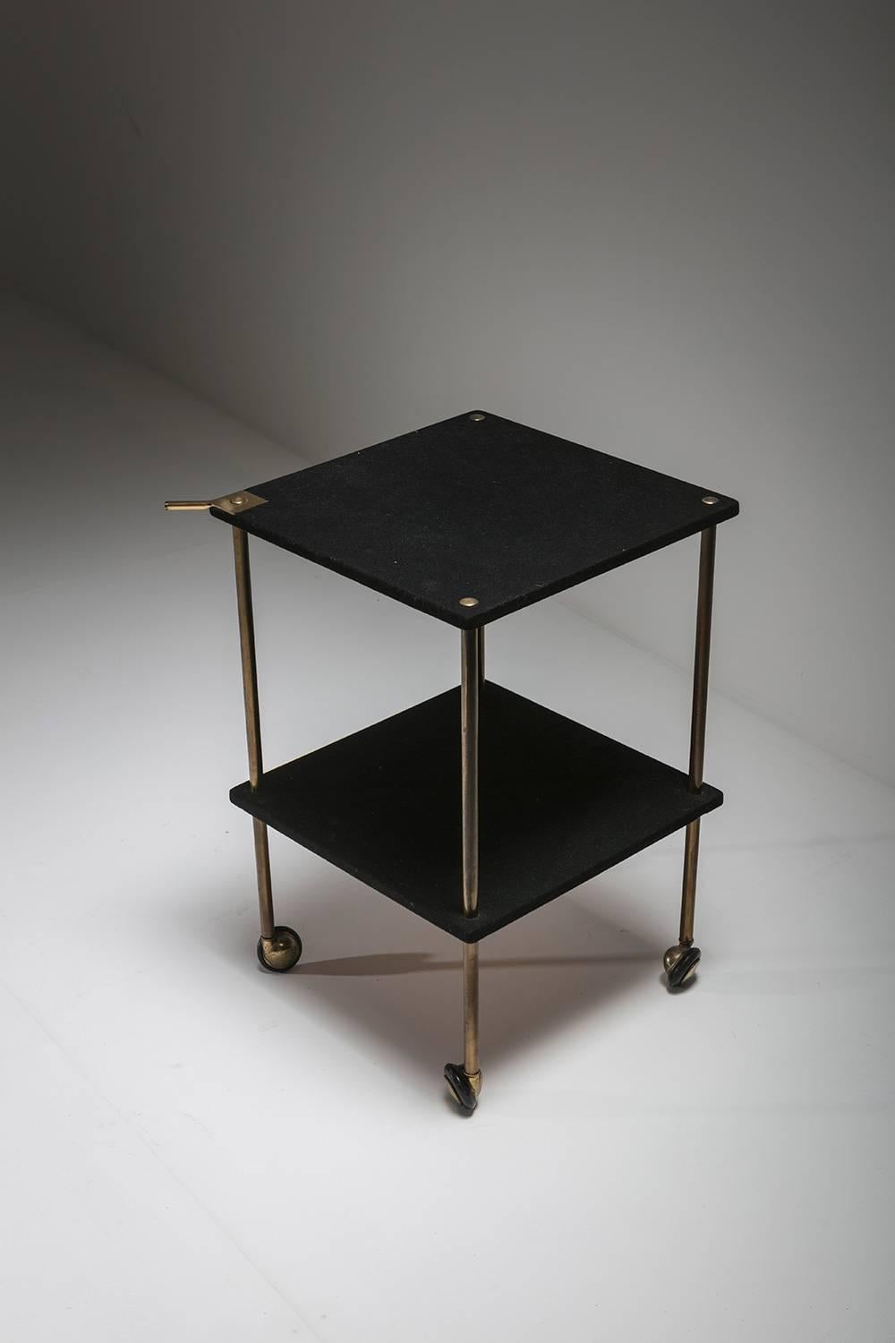 Mid-Century Modern Pair of Side Tables Model T9 by Luigi Caccia Dominioni for Azucena