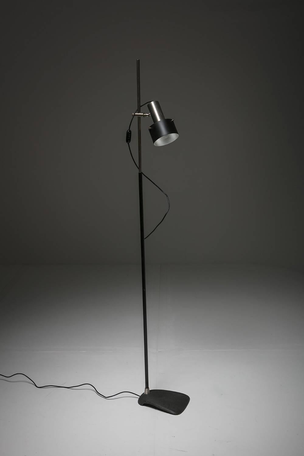 Mid-Century Modern Remarkable Floor Lamp by Giuseppe Ostuni for O-Luce