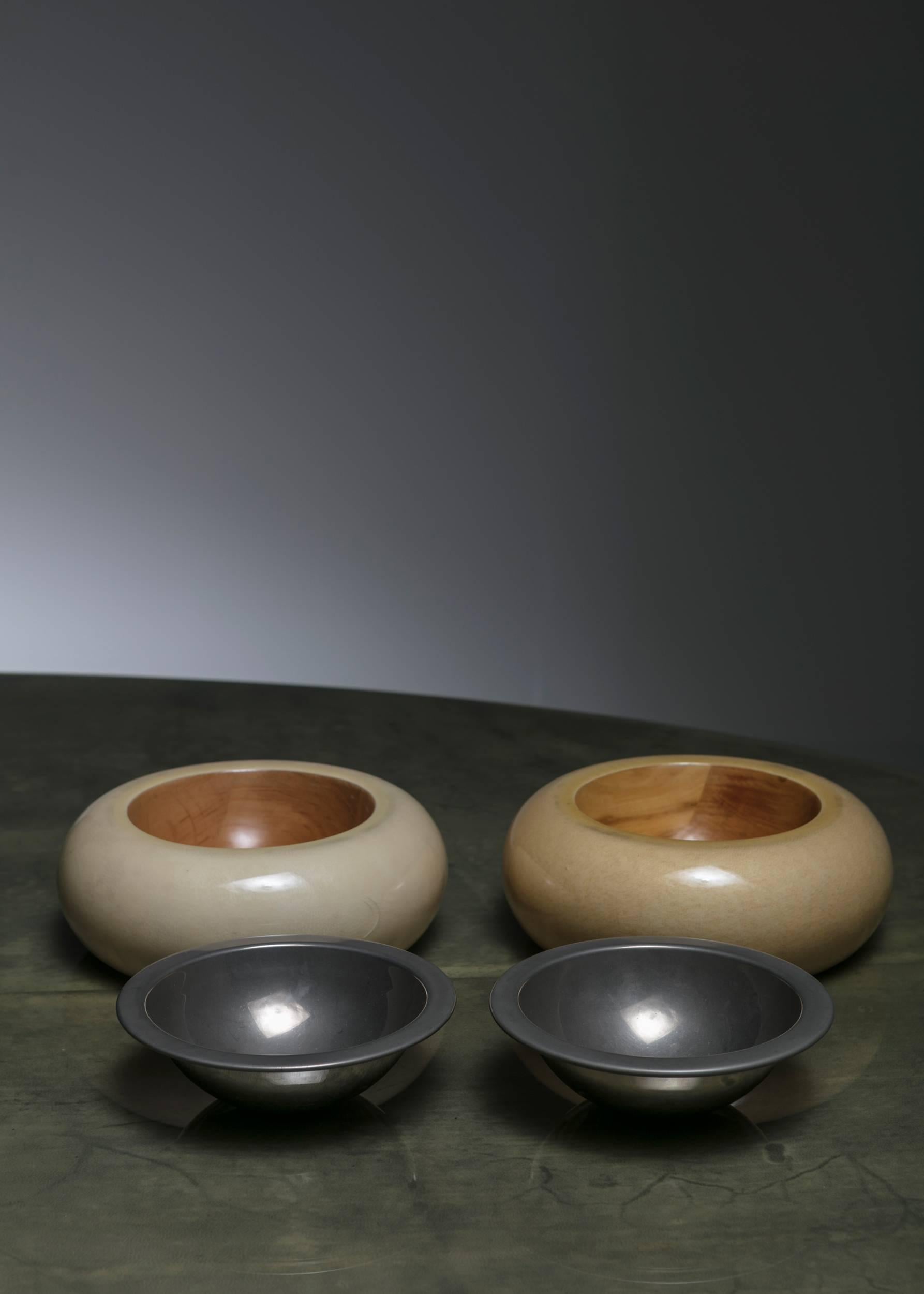 Italian Pair of Bowls by Aldo Tura