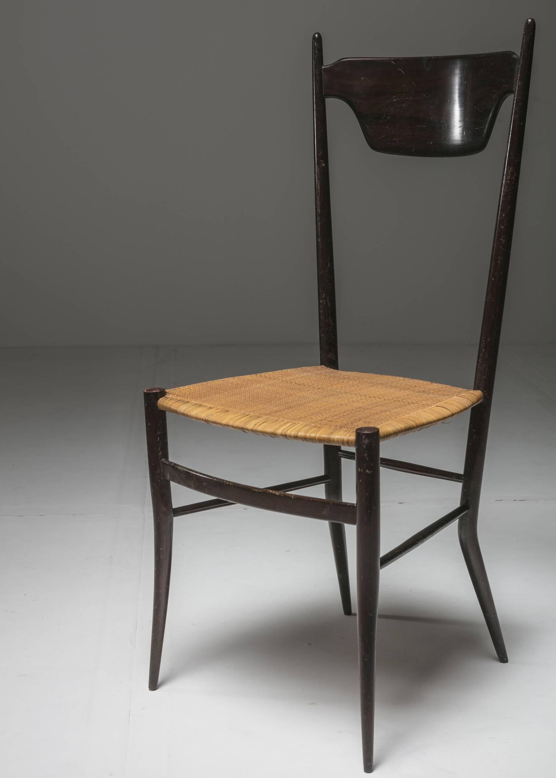 High Back Chiavari Chair by Sanguineti for Colombo In Good Condition In Milan, IT