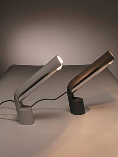 Set of Two "Pugno" Table Lamps by Richard Carruthers for Fontana Arte, 1970s