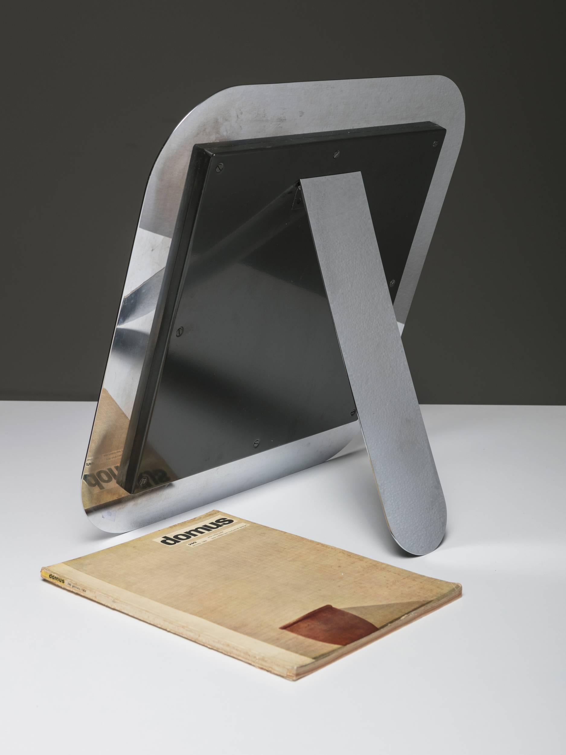 Table Mirror by Sergio Mazza and Giuliana Gramigna for Quattrifolio In Good Condition For Sale In Milan, IT