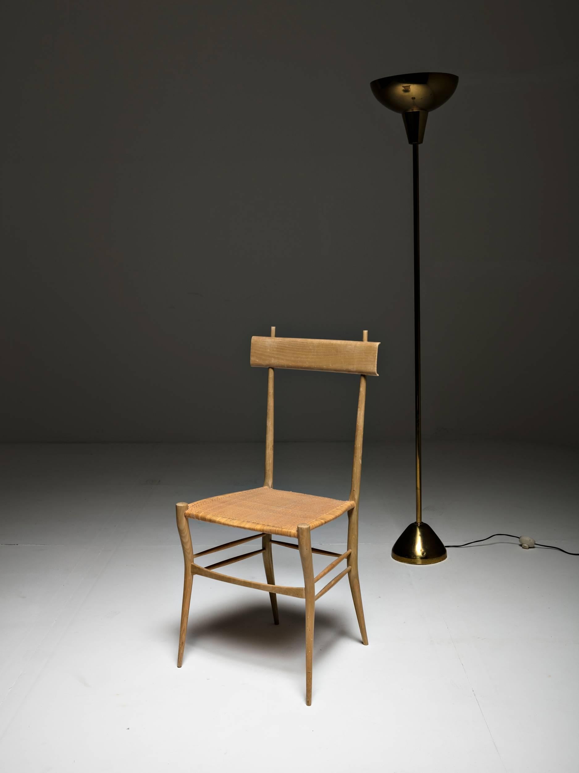 Mid-Century Modern 1960s Sculptural Chiavari Chair