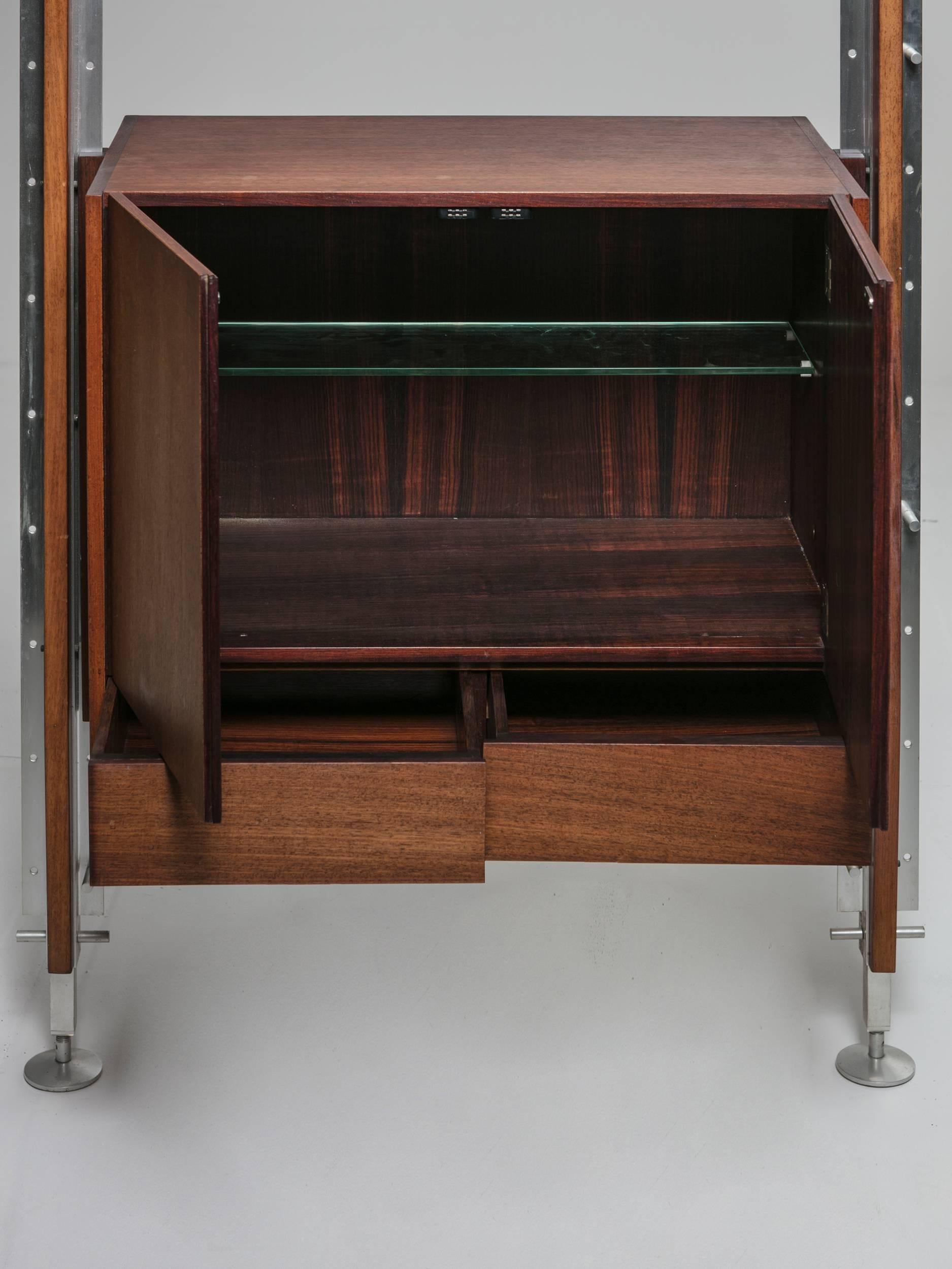 Italian  Remarkable Bookcase, Italy, 1960s For Sale