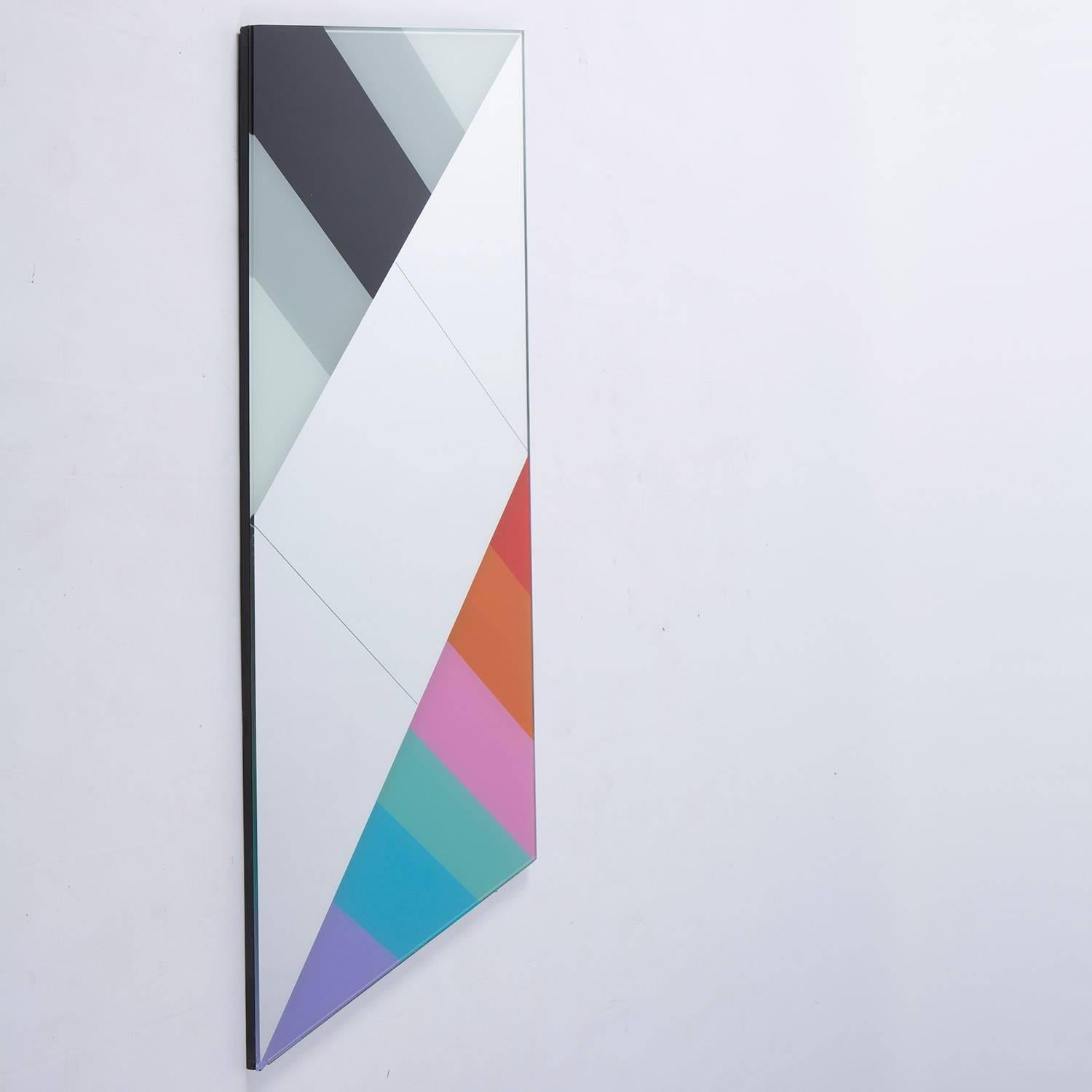 Late 20th Century Wall Mirror by Eugenio Carmi for Acerbis