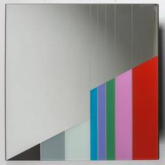 Specchio da parete di Eugenio Carmi per Acerbis
