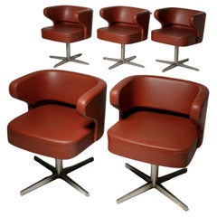 Used Set of 5 "Poney" Armchairs by Gianni Moscatelli for Formanova